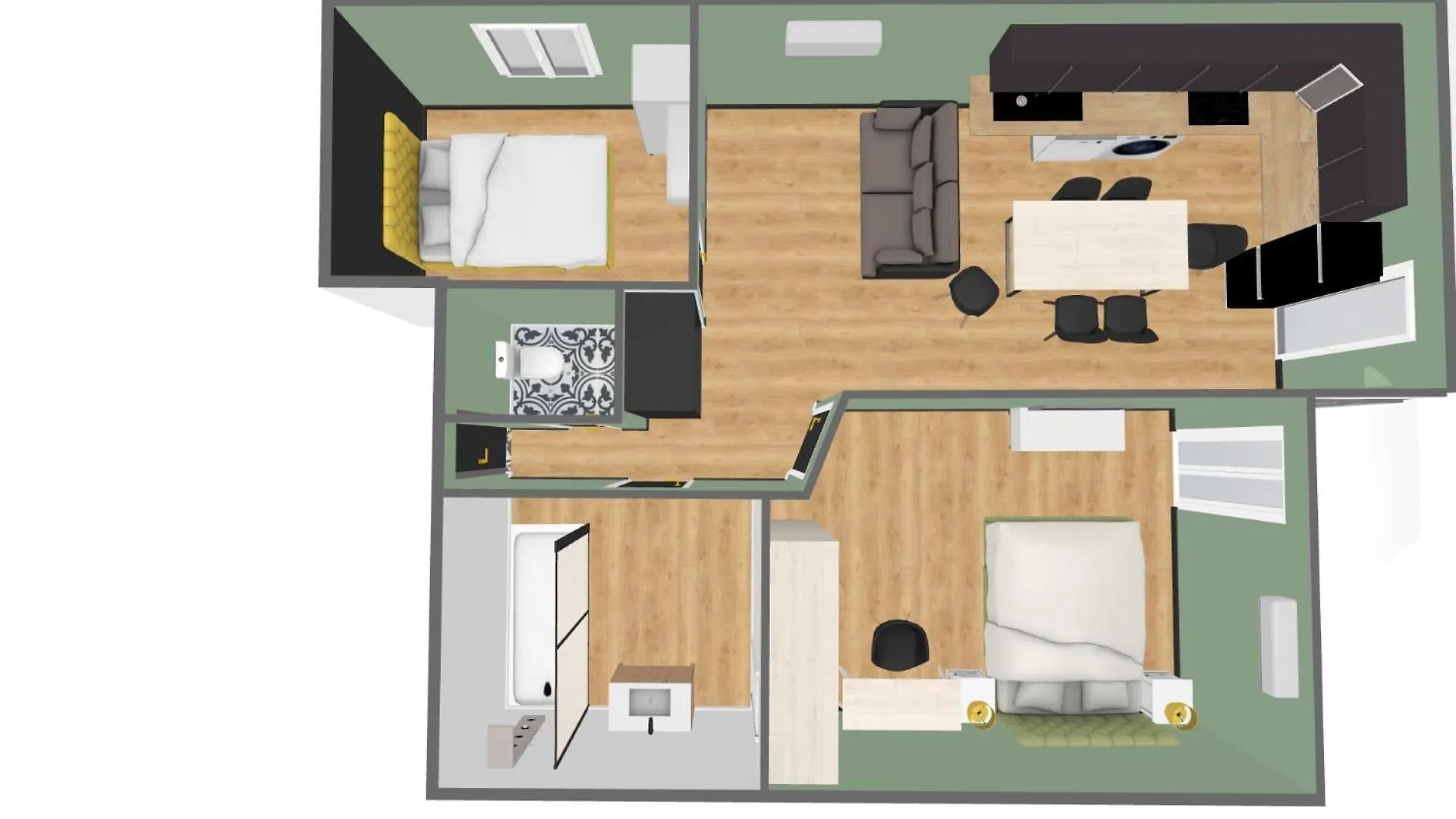 First Flight Colomiers - A 8 Mn De L'Aeroport- Proche Airbus - 6 Voyageurs Apartman